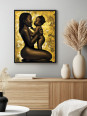 Poster - Mère (PATTI BLUEH) - Accueil | Oueso - Contemporary Afro Art