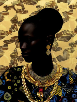 Affiche - Kanga - Accueil | Oueso - Art Afro Contemporain