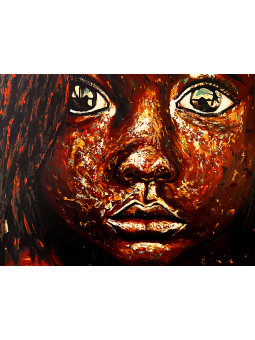 Poster - Indiana - Accueil | Oueso - Contemporary Afro Art