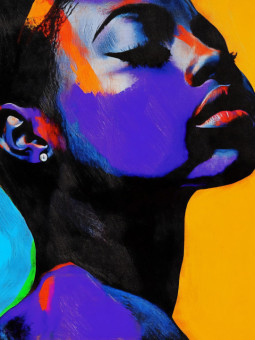 Affiche - Anaya - Accueil | Oueso - Art Afro Contemporain