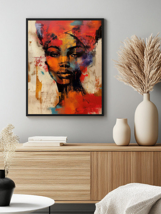 Affiche - Ram - Accueil | Oueso - Art Afro Contemporain Affiche - Ram-Accueil-OUESO