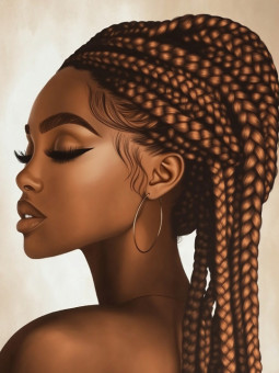 Poster - Lerato - Accueil | Oueso - Contemporary Afro Art