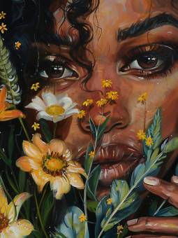 Poster - Makena - Accueil | Oueso - Contemporary Afro Art