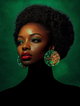 Poster - Zurye - Accueil | Oueso - Contemporary Afro Art