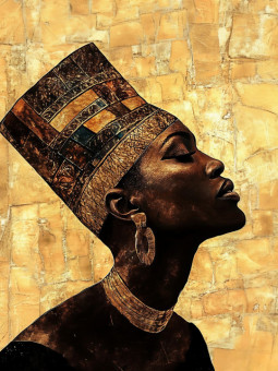 Affiche - African Queen - Accueil | Oueso - Art Afro Contemporain