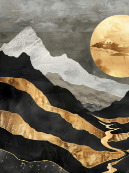 Poster - Ode aux Cascades - Accueil | Oueso - Contemporary Afro Art