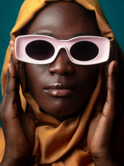 Poster - Voile et vision - Accueil | Oueso - Contemporary Afro Art