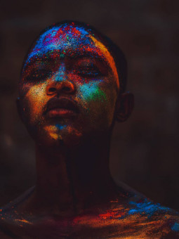 Poster - Colorful Reverie - Accueil | Oueso - Contemporary Afro Art