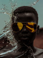 Affiche - Water slap - Accueil | Oueso - Art Afro Contemporain