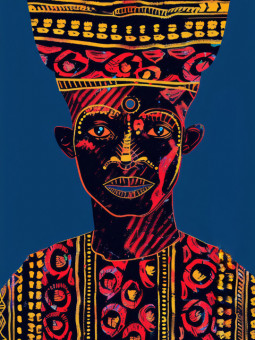 Affiche - Ade - Accueil | Oueso - Art Afro Contemporain