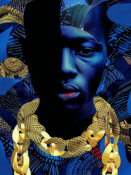 Affiche - Danesi - Accueil | Oueso - Art Afro Contemporain