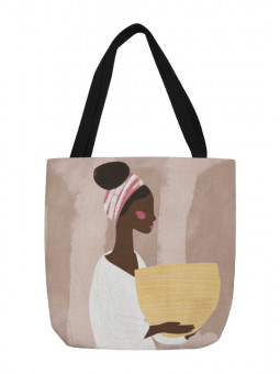 Tote bag - Iyona - Accueil | Oueso - Contemporary Afro Art