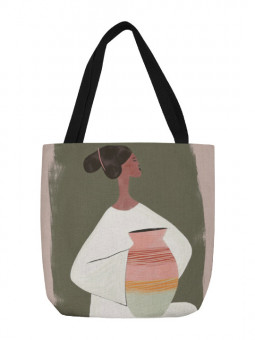 Tote bag - Faelyn - Accueil | Oueso - Art Afro Contemporain