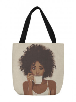 Tote bag - Malaya - Accueil | Oueso - Contemporary Afro Art
