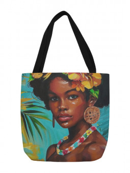 Tote bag - Zamara - Accueil | Oueso - Contemporary Afro Art
