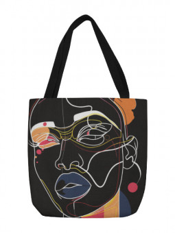 Tote bag - Sylmara - Accueil | Oueso - Art Afro Contemporain