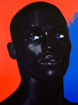 Affiche - Faraji - Accueil | Oueso - Art Afro Contemporain
