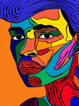 Affiche - Igbo - Accueil | Oueso - Art Afro Contemporain