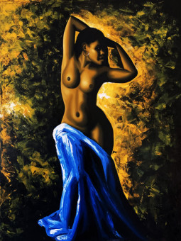Poster - Reflet de l’âme - Accueil | Oueso - Contemporary Afro Art