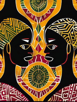 Poster - Amawele - Accueil | Oueso - Contemporary Afro Art