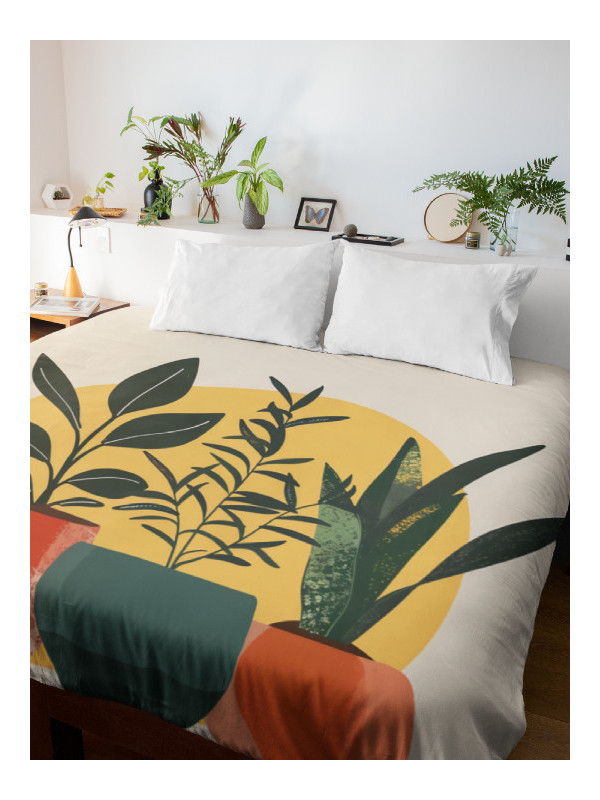 Duvet cover - Sundara - Accueil | Oueso - Contemporary Afro Art