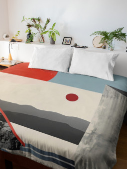 Duvet cover - Japon - Accueil | Oueso - Contemporary Afro Art