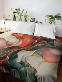 Duvet cover - Kyrazza - Accueil | Oueso - Contemporary Afro Art
