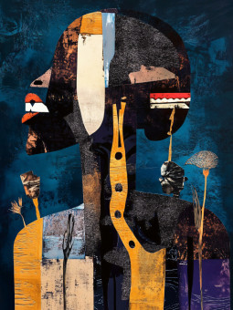Affiche - Benzo - Accueil | Oueso - Art Afro Contemporain