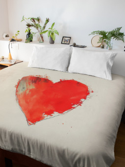 Duvet cover - Cœur - Accueil | Oueso - Contemporary Afro Art