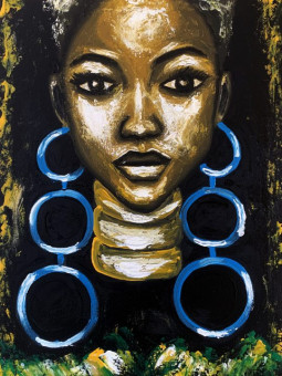 Poster - Jahia - Accueil | Oueso - Contemporary Afro Art