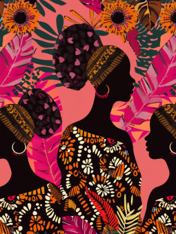 Affiche - Makaya - Accueil | Oueso - Art Afro Contemporain