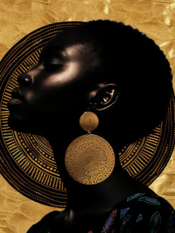 Poster - Oulda - Accueil | Oueso - Contemporary Afro Art