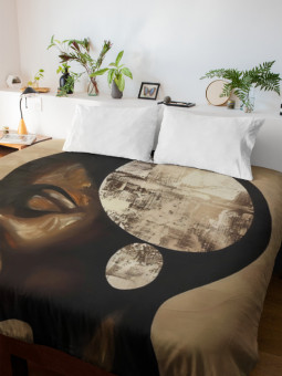 Housse de couette - Réflexions lunaires - Accueil | Oueso - Art Afr...