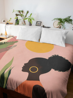 Duvet cover - Futur - Accueil | Oueso - Contemporary Afro Art