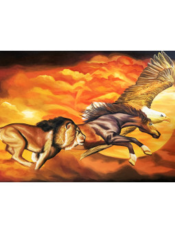 Affiche - Savage speed - Accueil | Oueso - Art Afro Contemporain