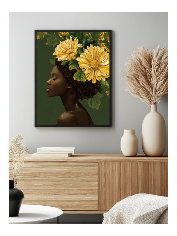 Affiche - Aklfé - Accueil | Oueso - Art Afro Contemporain