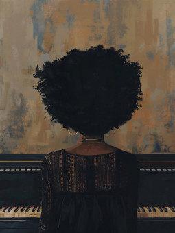 Poster - Namva - Accueil | Oueso - Contemporary Afro Art