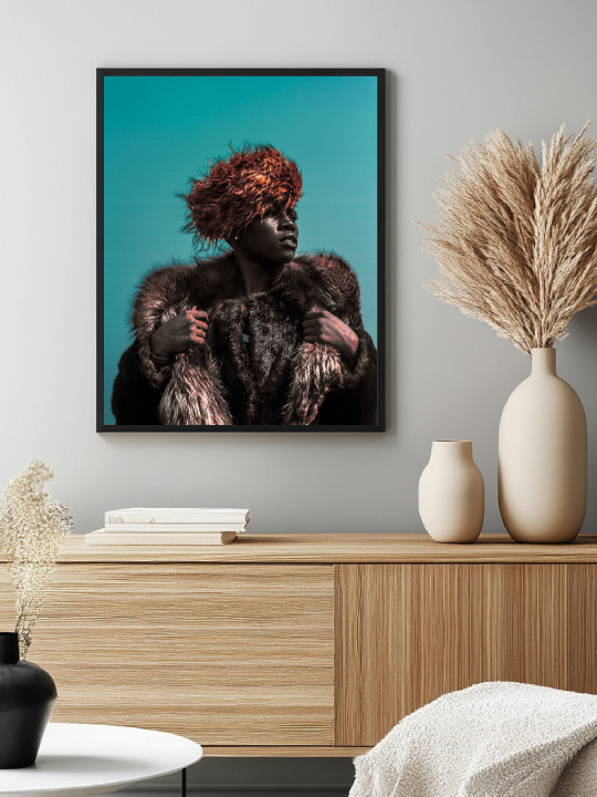 Affiche - Fashion and Mystery - Accueil | Oueso - Art Afro Contempo... Affiche - Fashion and Mystery-Accueil-OUESO