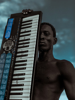 Affiche - Intimité musical - Accueil | Oueso - Art Afro Contemporain