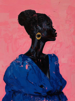Poster - Lewa - Accueil | Oueso - Contemporary Afro Art