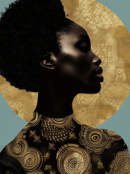 Poster - Malia - Accueil | Oueso - Contemporary Afro Art