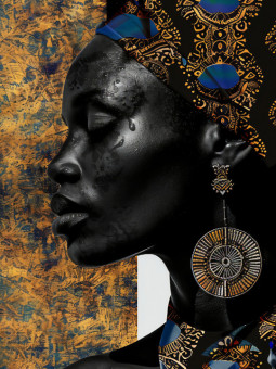 Poster - Malisa - Accueil | Oueso - Contemporary Afro Art