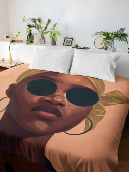 Housse de couette - Regard solaire - Accueil | Oueso - Art Afro Con...