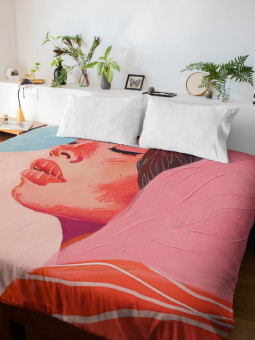 Duvet cover - Rêverie colorée - Accueil | Oueso - Contemporary Afro...