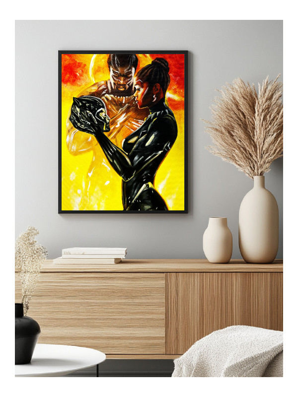 Affiche - Wakanda succession - Accueil | Oueso - Art Afro Contemporain