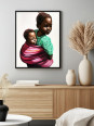 Poster - Deep love - Accueil | Oueso - Contemporary Afro Art