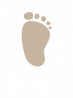 Poster - Foot print - Accueil | Oueso - Contemporary Afro Art