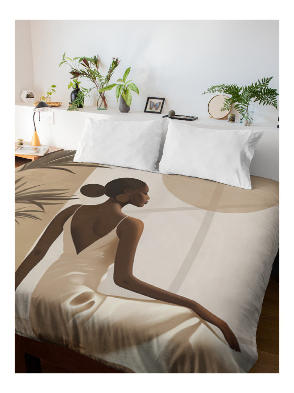 Housse de couette - Femme africaine - Accueil | Oueso - Art Afro Co...