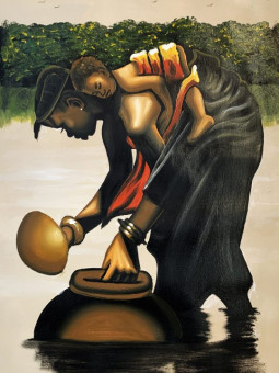 Affiche - Précieux - Accueil | Oueso - Art Afro Contemporain