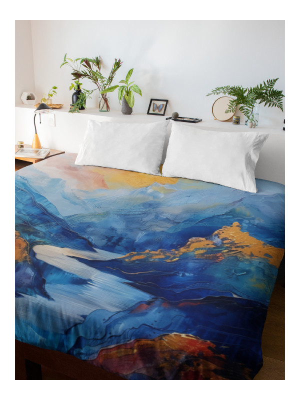 Housse de couette - Envolaïr - Accueil | Oueso - Art Afro Contemporain